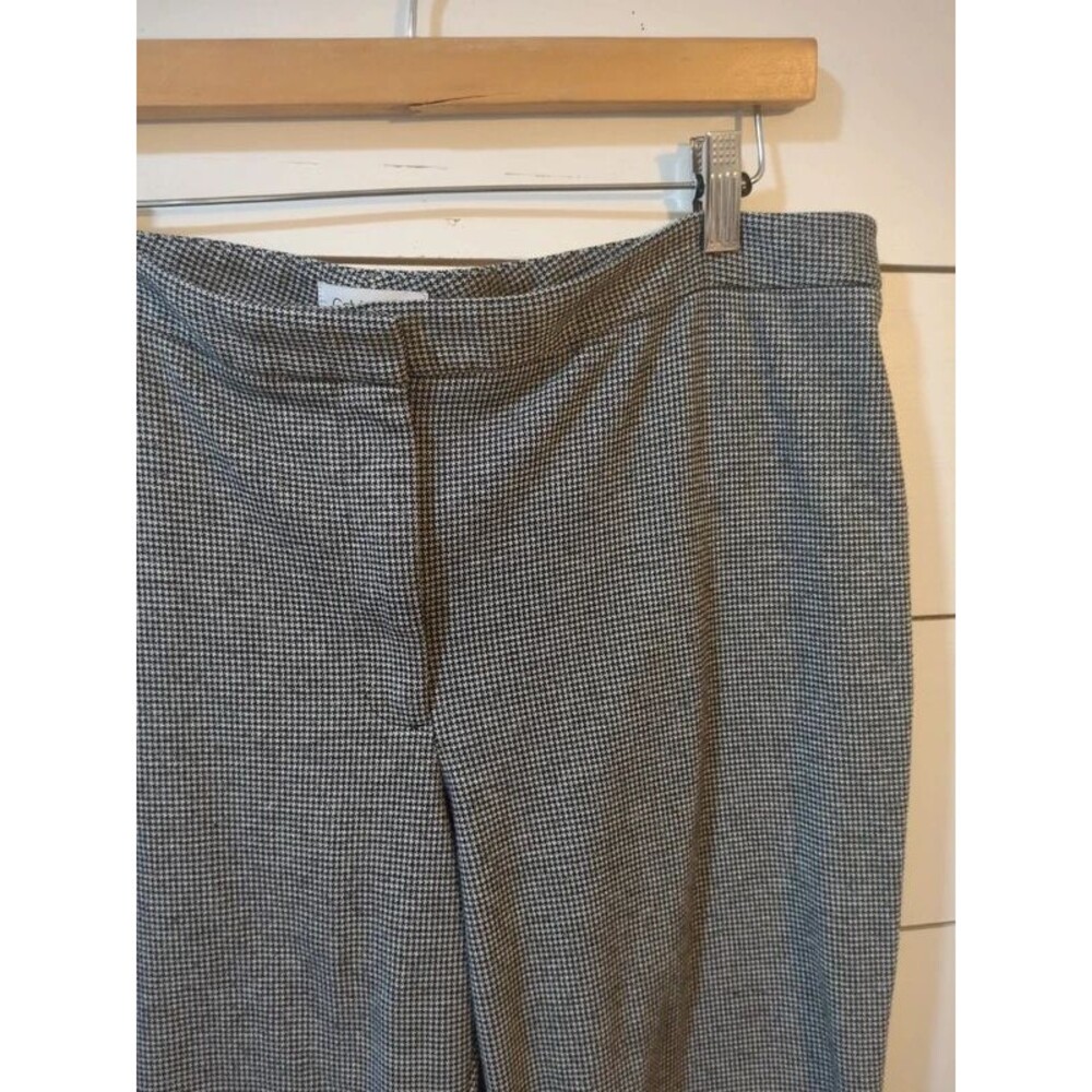 Calvin Klein houndstooth pants size 16 corporate core fall